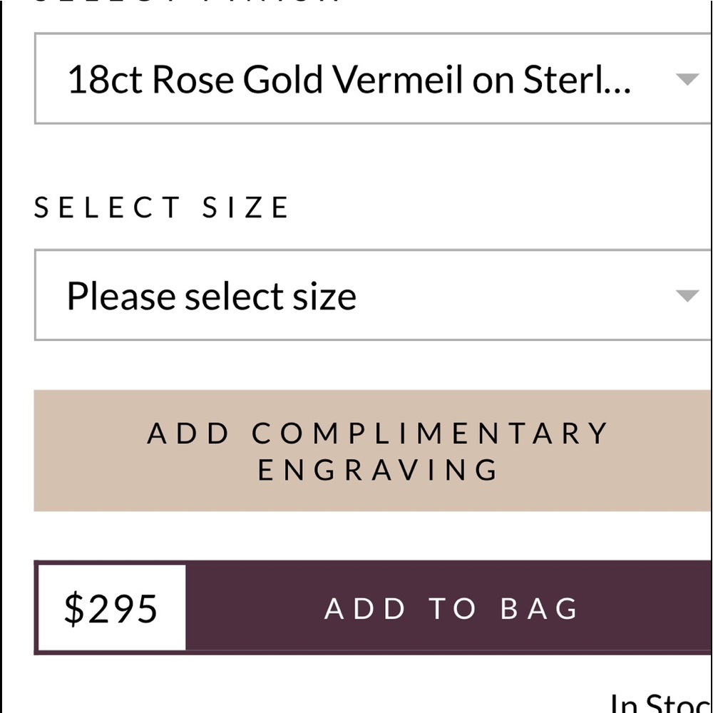 18ct vermeil rose gold bracelet - Picture 4 of 6